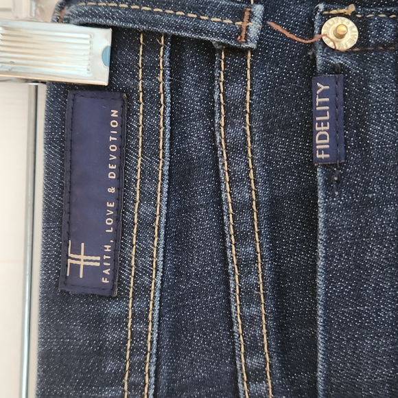 Fidelity Scoop jeans viper rinse, size 30 - Picture 5 of 8